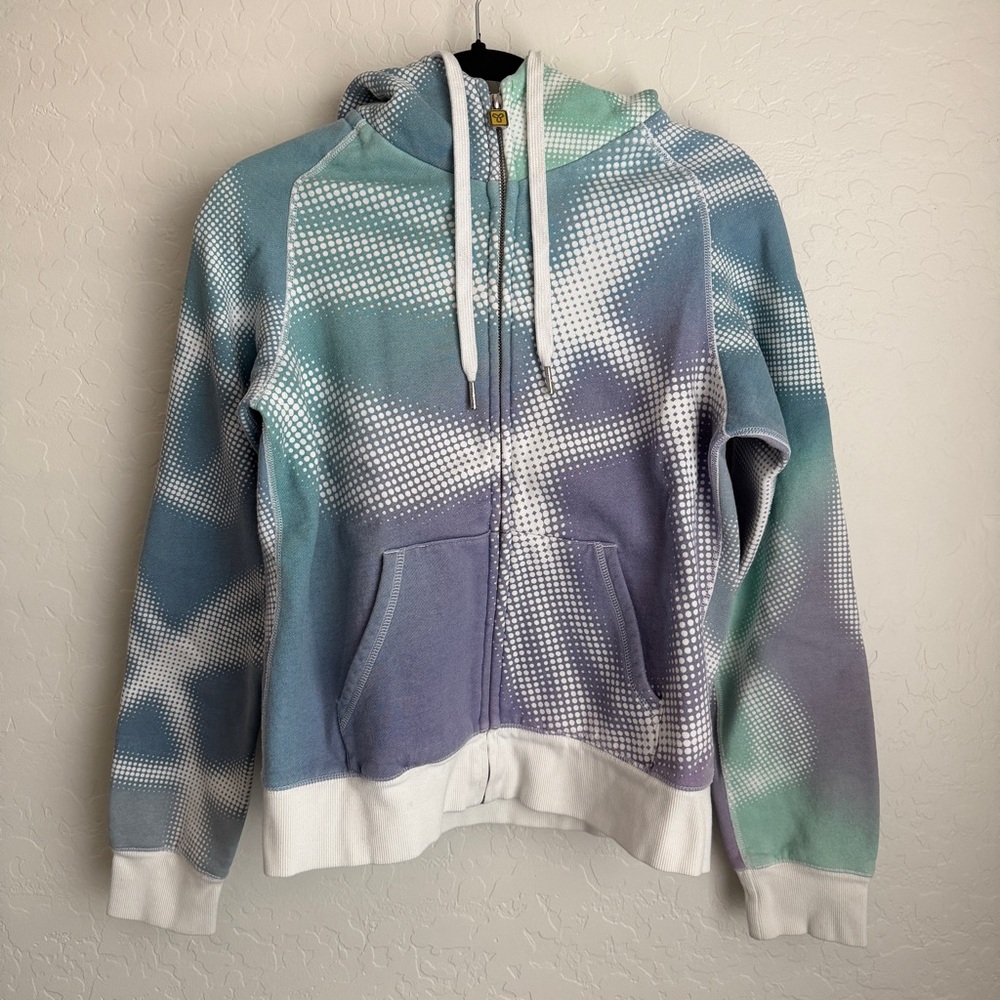 TNA Aritzia Women's Jacket Hoodie Logo Multicolor Medium